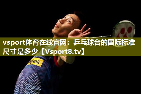 乒乓球台的国际标准尺寸是多少
